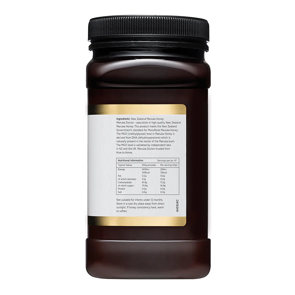 100 MGO Manuka Honey 1kg - Monofloral - Image 14