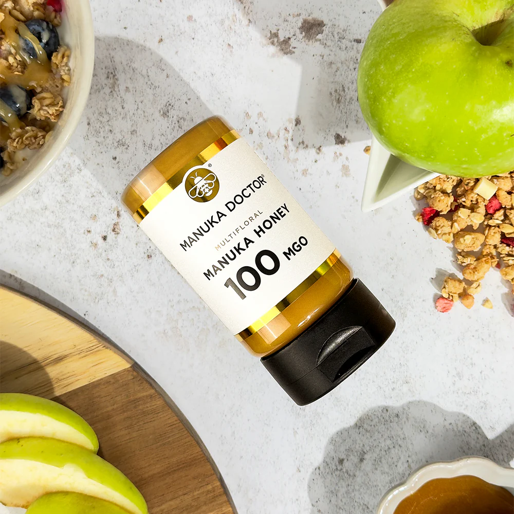 Trio Pack - 100 MGO Squeezy Manuka Honey 300g - MultiFloral - Image 6