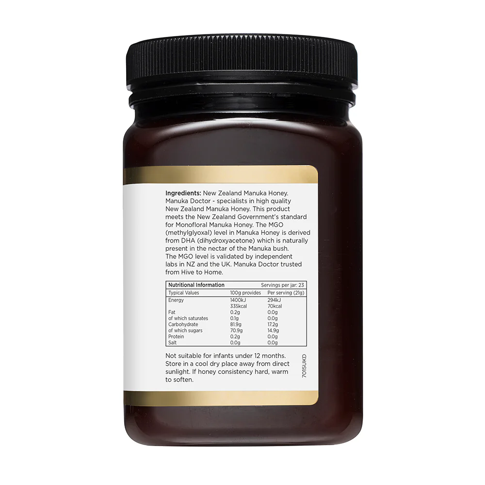 400 MGO Manuka Honey 500g - Monofloral - Image 13
