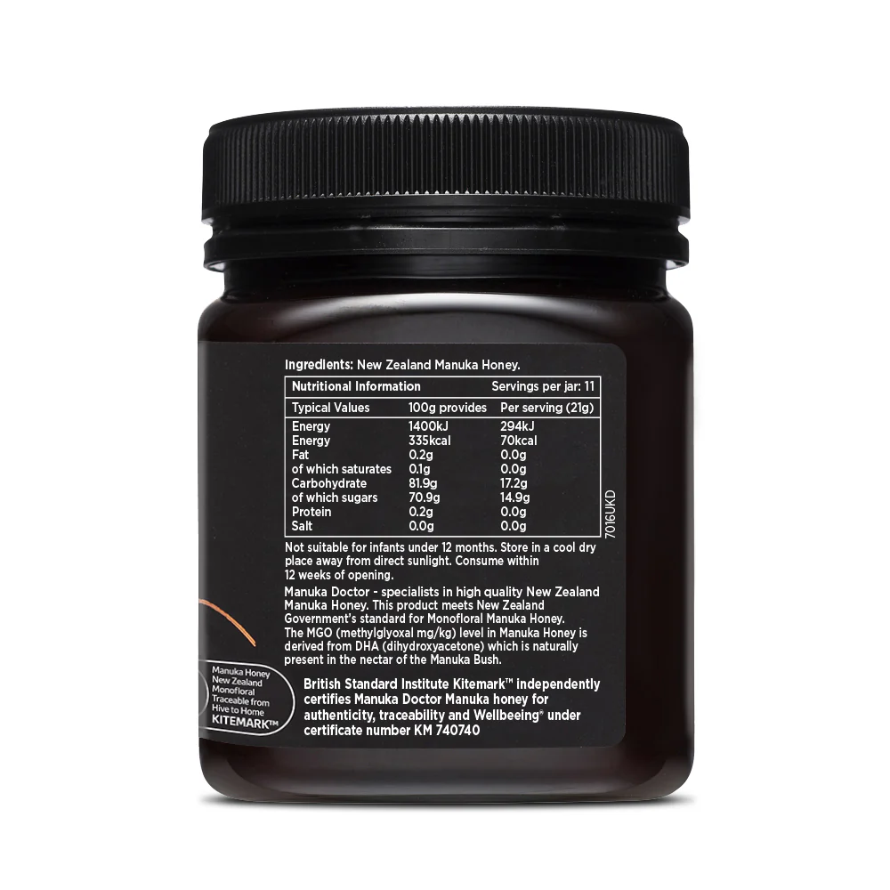 600 MGO Manuka Honey 250g - Image 12