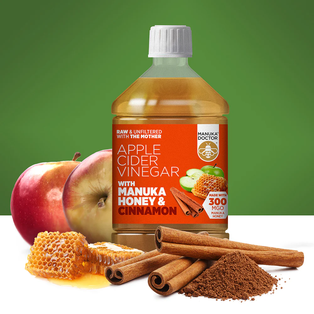 Apple Cider Vinegar with Manuka Honey & Cinnamon - Image 4