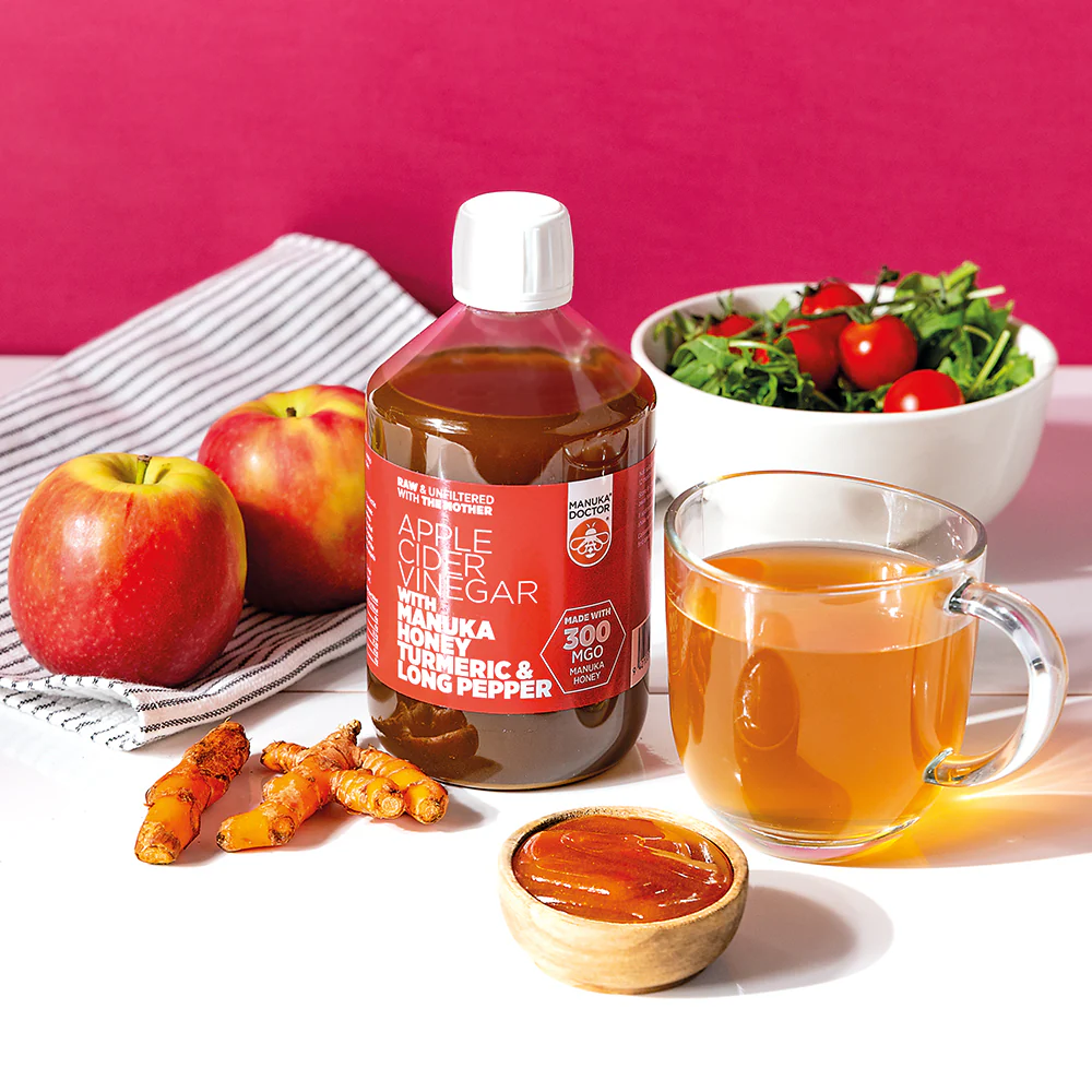 Apple Cider Vinegar with Turmeric, Manuka Honey & Long Pepper - Image 4