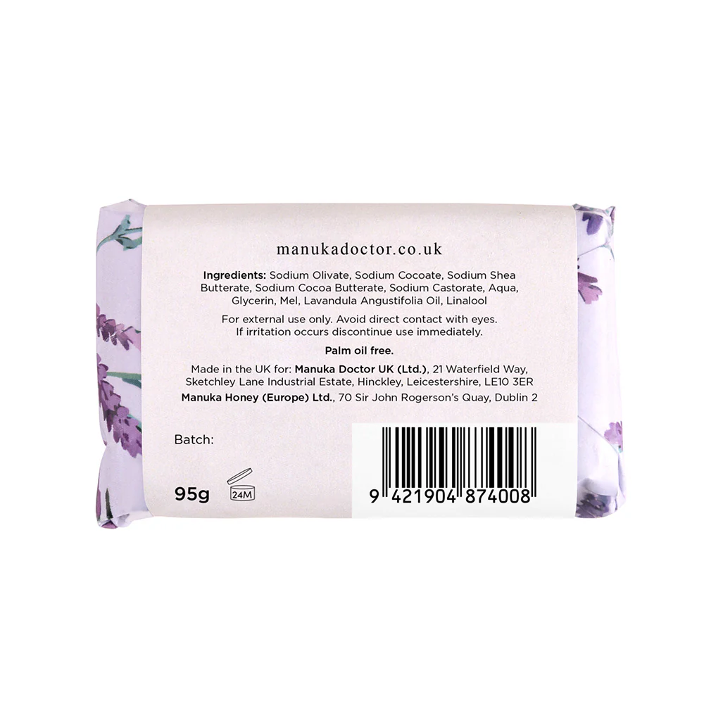 Manuka Honey & Lavender Soap - Image 3