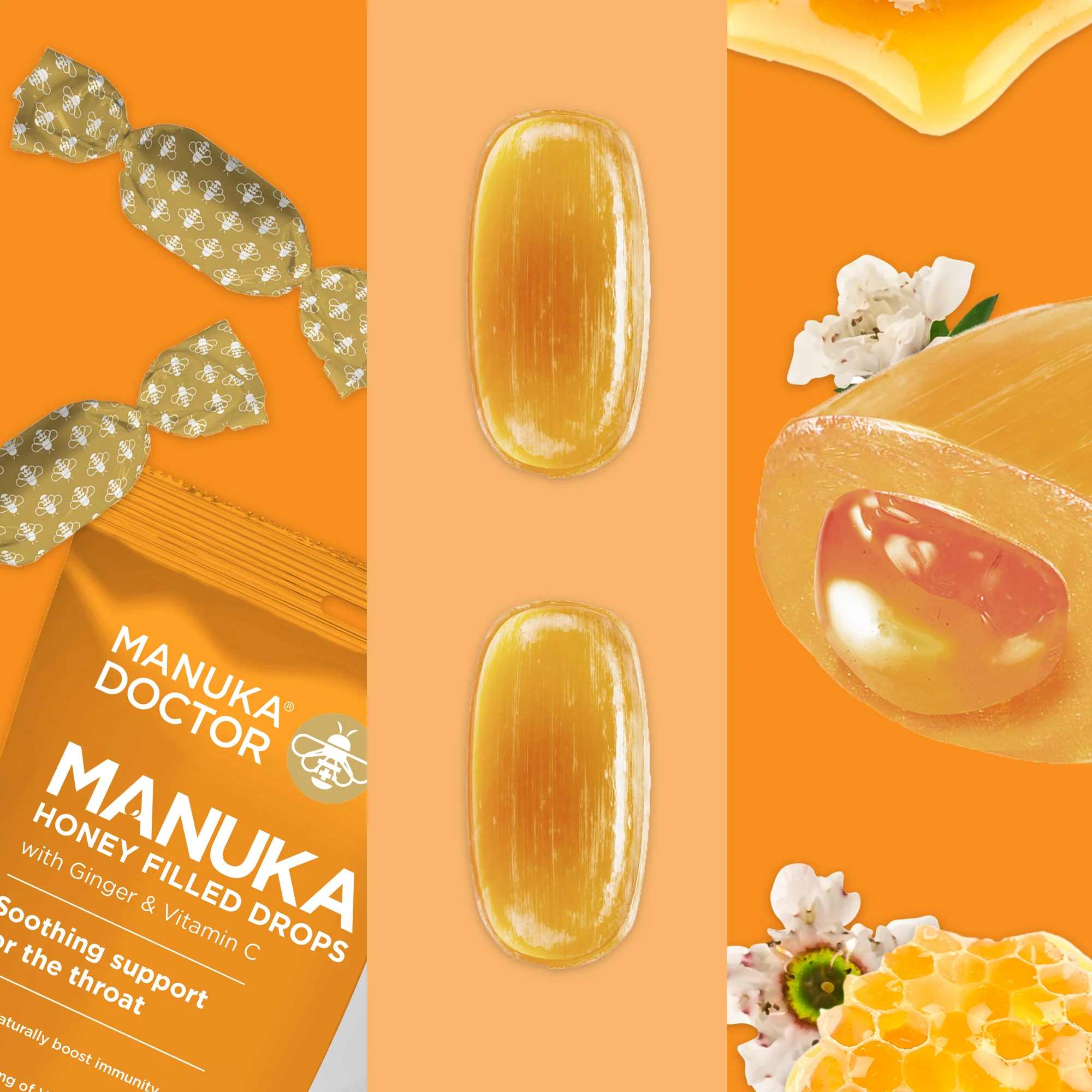 Manuka Middles - Manuka Honey & Ginger - Image 3