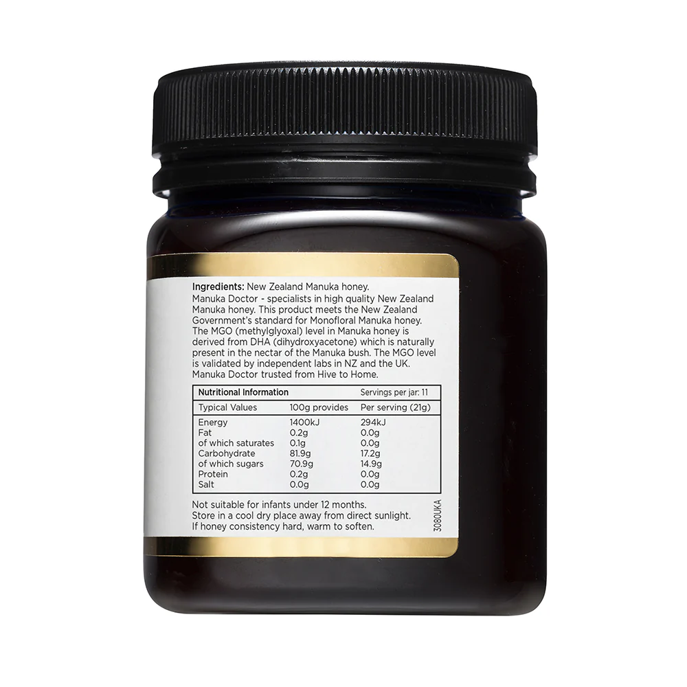100 MGO Manuka Honey 250g - Monofloral - Image 14