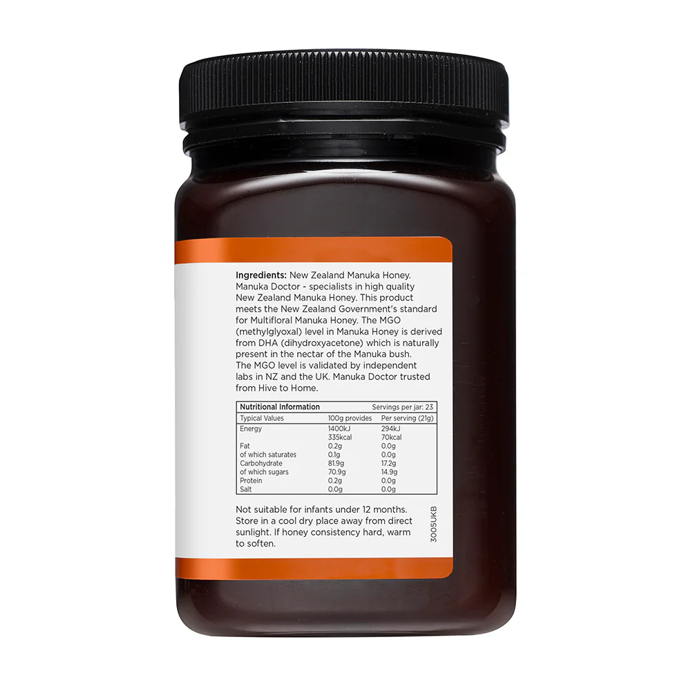 30 MGO Manuka Honey 500g - Image 14