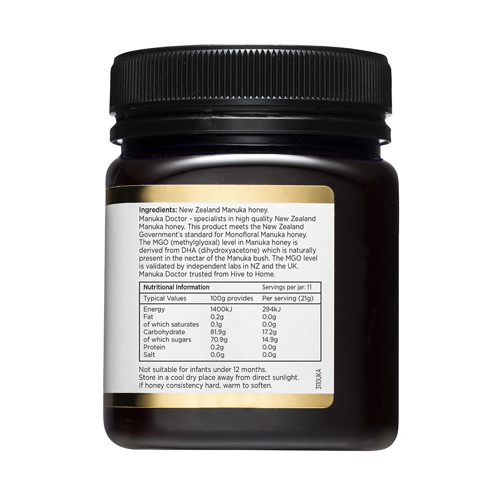 340 MGO Manuka Honey 250g - Monofloral - Image 14