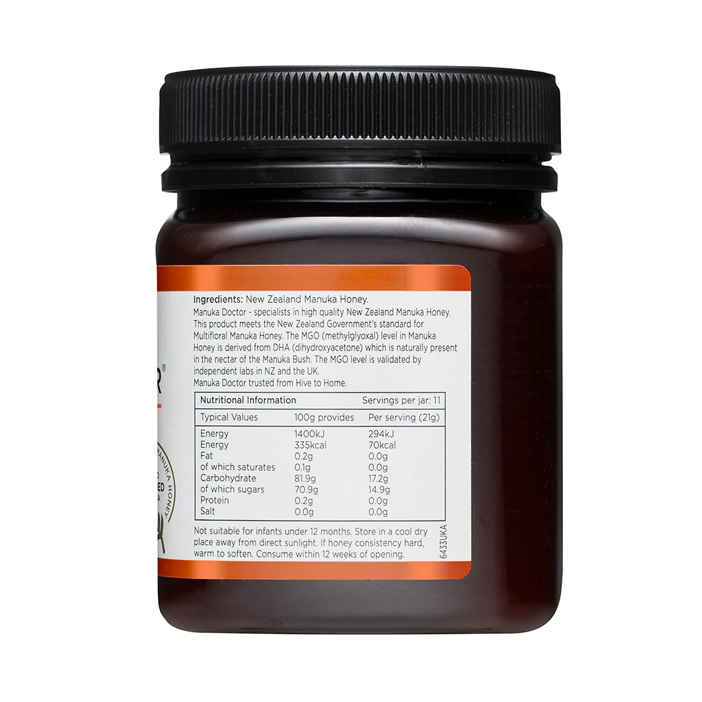 85 MGO Manuka Honey 250g - Image 2