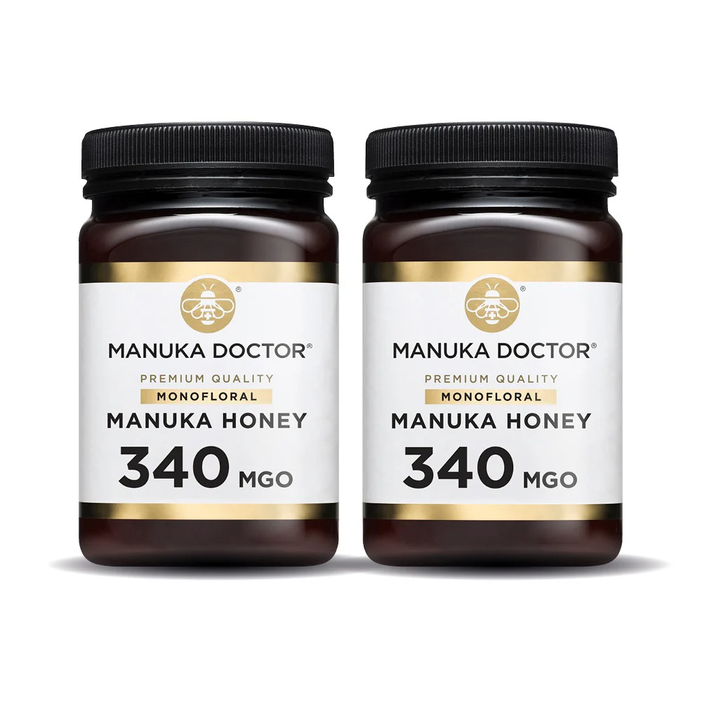 Twin Pack - 340 MGO Manuka Honey 500g