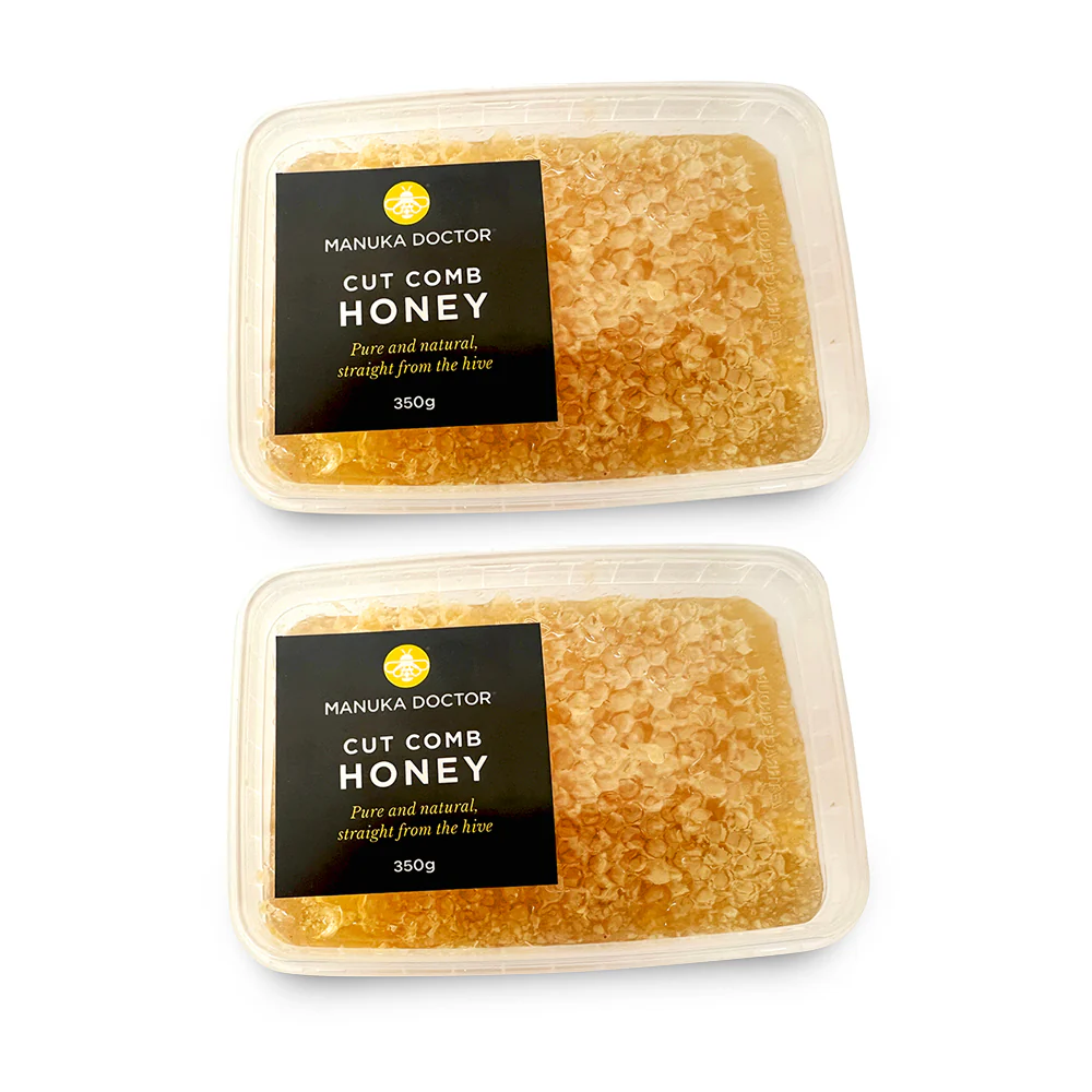 Twin Pack: Cut Comb Honey 350g